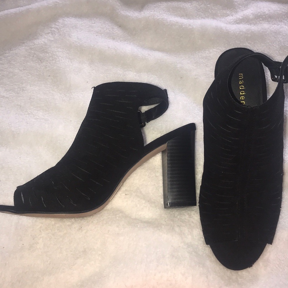 MADDEN GIRL BLACK HEELS